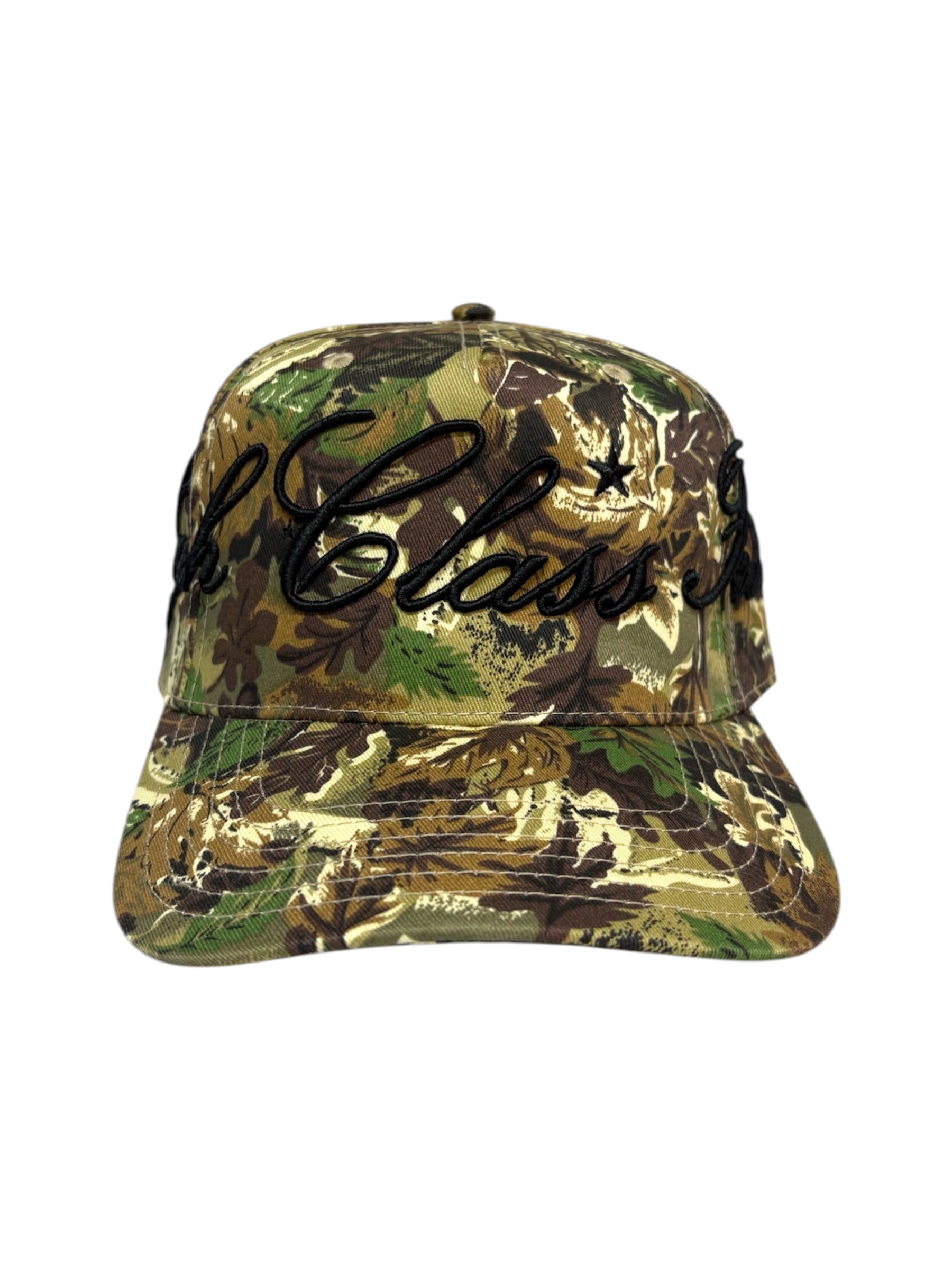 Camo Cursive Hat