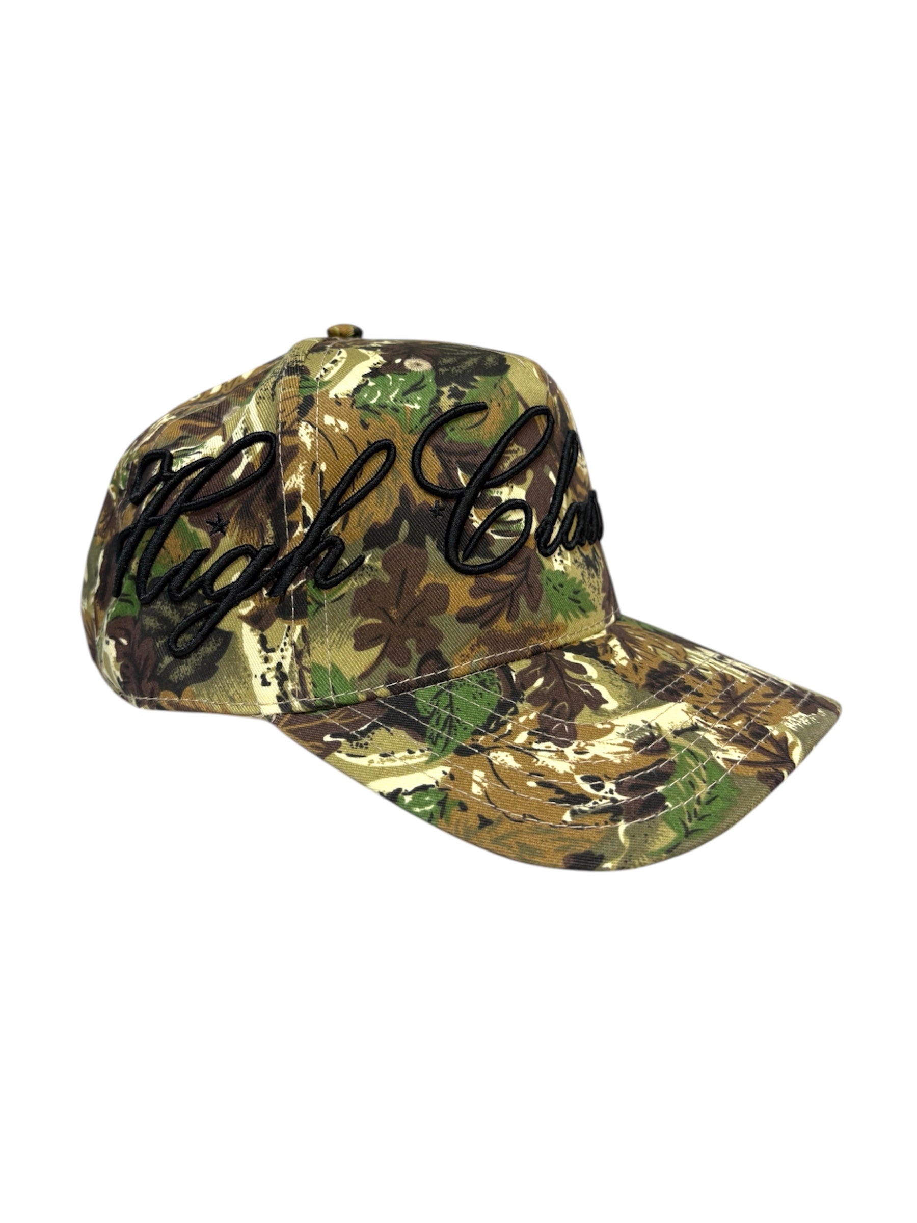 Camo Cursive Hat