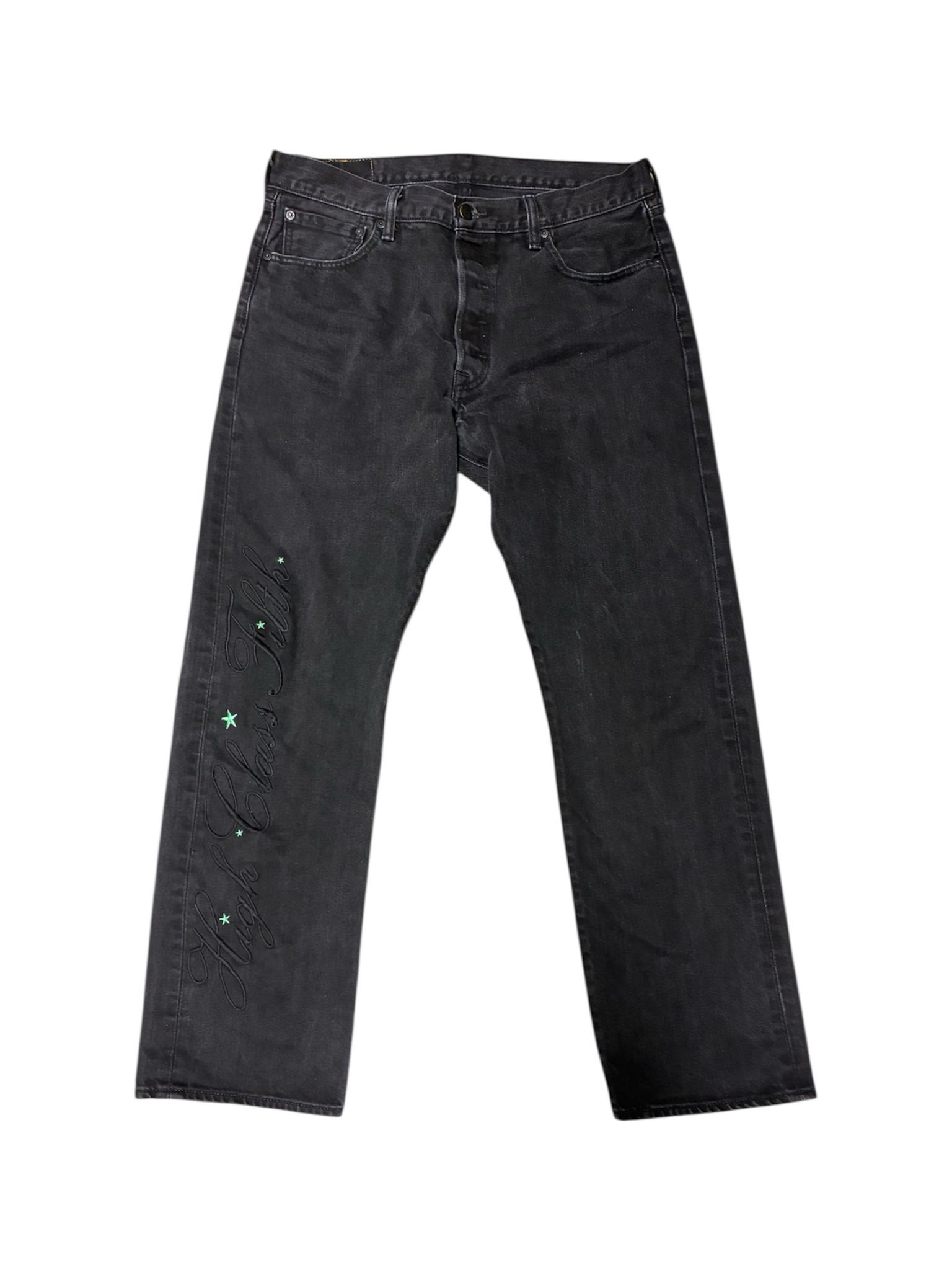Cursive Star Denim (Repurposed)